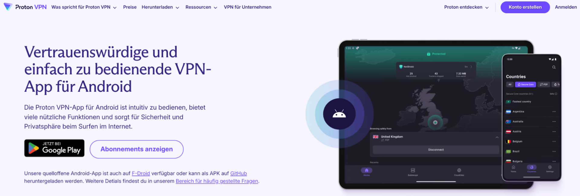 Proton VPN v6.3.46.0 – Crack für Android App erschienen